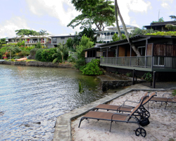 Beachfront Oahu Hotels: Paradise Bay Resort in a Residential Neighborhood of Kahaluu