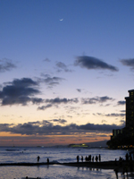 Waikiki Beach Twilight