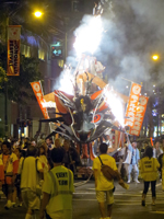 Fire Breathing Dragon in the Honolulu Festival Parade