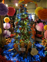 Christmas Tree Display During Honolulu City Lights