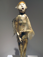 Fish Skin Sculpture at Hawaii State Art Museum
