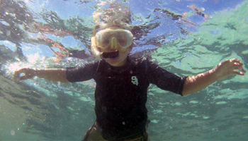 First Snorkel at Hanauma Bay Hawaii