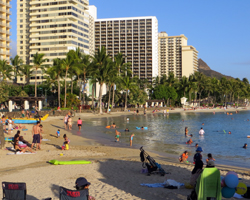 South Shore Oahu Waikiki Beach