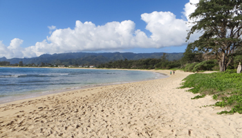 Malaekahana Beach, East Shore Oahu
