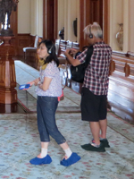 Audio Tour at Iolani Palace.