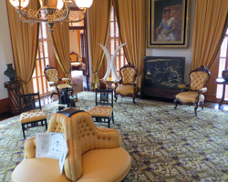 The Yellow Room (Music Room) Inside Iolani Palace.