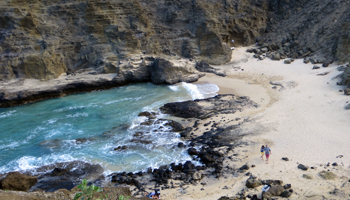 From Here to Eternity Beach at Halona Blowhole