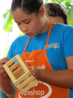 Home Depot Kids Workshop Project Painting