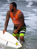 Sunny Garcia won the Clash of the Legends at the 2013 Reef Hawaiian Pro, Vans Triple Crown of Surfing