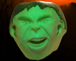 Hawaii Pumpkin Patch: Hulk-O-Lantern