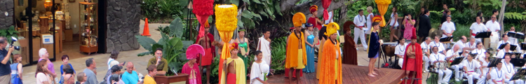 Aloha Festivals Hawaiian Royal Court Investiture and Royal Hawaiian Band