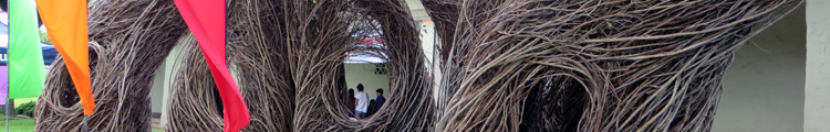 Honolulu Museum of Art Entrance Art