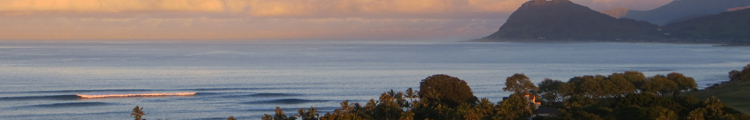 West Shore Oahu at Sunrise