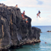 Hawaii Adventure Cliff Jumping at Waimea Bay