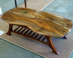 Opiuma Coffee Table at Hawaii's Woodshow