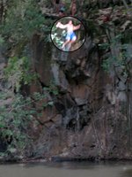 Jumper at Kapena Falls
