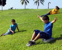 Ice Blocking at Kakaako Waterfront Park