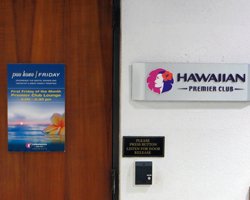 Hawaiian Airlines Premier Club Lounge