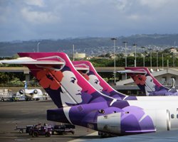 Hawaiian Airlines Jets at Honolulu International Airport