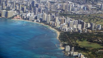 Hawaii Hotels: Aerial View of Waikiki and Kapiolani Park