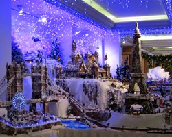 London, Germany and France in the Sheraton Princess Kaiulani Hotel's Gingerbread Village
