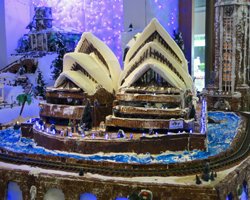 Sydney Opera House in the Sheraton Princess Kaiulani Gingerbread Village