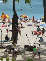 Duke Kahanamoku Statue Photos