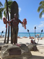 Duke Kahanamoku Statue Beauty