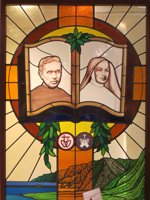 Father Damien Museum Stained Glass