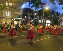 Cultural Performance During the Honolulu Festival Parade