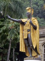 King Kamehameha Statue in Honolulu