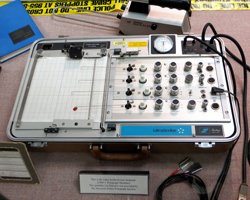 Old Polygraph Machine at the Honolulu Police Museum