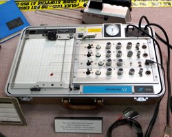 Old Polygraph Machine at the Honolulu Police Museum