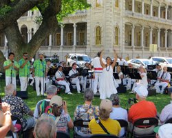 Royal Hawaiian Band Singers & Hula Dancer