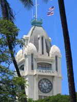 Aloha Tower Observation Deck and Clock