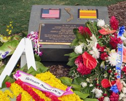 Memorial at Punchbowl Crater