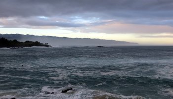 North Shore Oahu at Sunrise