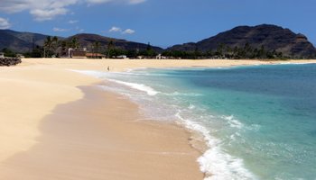 Maili Beach on West Shore Oahu