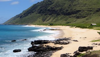 Yokohama Beach on West Shore Oahu