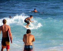 Sandy Beach Oahu Body Boarding