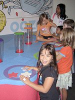 Interactive Exhibits at Bishop Museum Healthy Kids Day