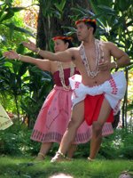 Hawaii Vacation Fun Blog Dancers at Prince Lot Hula Festival