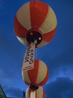 Paper Lanterns Commemorating Deceased Ancestors at a Hawaii Bon Dance