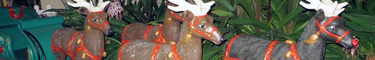 Santa's Reindeer at Kapolei City Lights
