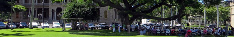 Royal Hawaiian Band Performance at Iolani Palace